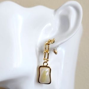 pearl hardwear drop earrings